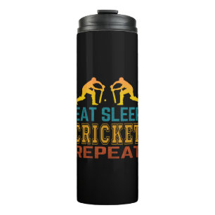 Wiederholen Sie den Schlaf-Cricket Thermosbecher