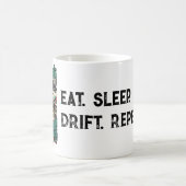 Wiederholen Sie den Schlaf-Drift. Japan Auto jdds  Kaffeetasse (Mittel)