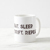 Wiederholen Sie den Schlaf-Drift. Japan Auto jdds  Kaffeetasse (VorderseiteRechts)