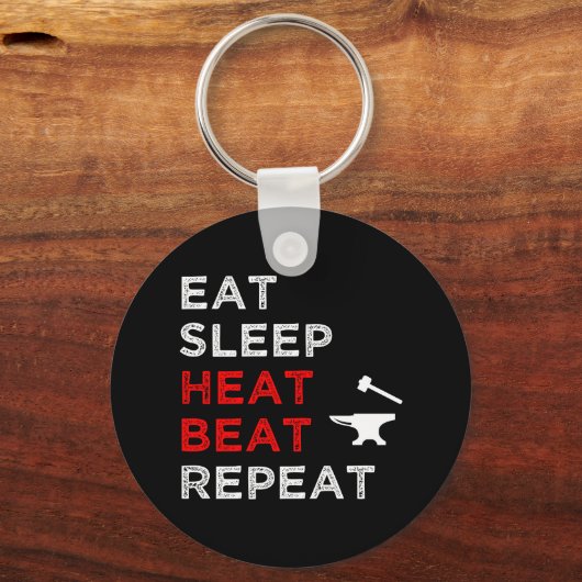Wiederholen Sie den Schlaf-Schlaf Schlüsselanhänger (Vorderseite)