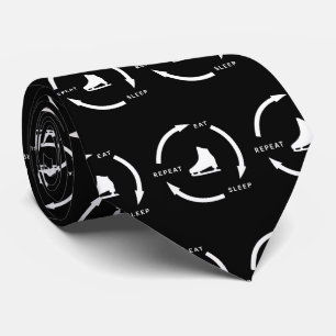 Wiederholen Sie den Schlaf, um das Sprichwort für  Krawatte