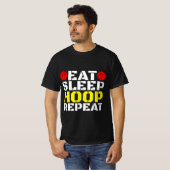 Wiederholen Sie den Sleep Hoop T-Shirt (Vorne ganz)
