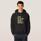 Wiederholen Sie den Sleep-Run. Hoodie (Vorne ganz)