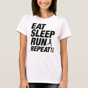 Wiederholen Sie den Sleep-Run. T-Shirt