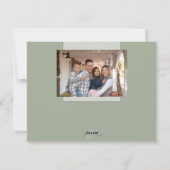 Wiederholen Sie die klingende FREUDE - Feiertagskarte (Rückseite)