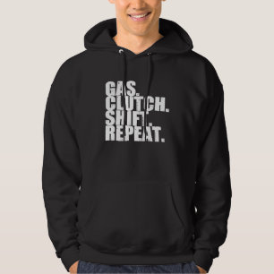 Wiederholen Sie die Umschaltung der Kupplung manue Hoodie