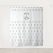 Wiederholen Sie Schritt für Schritt das Logo des m Wandteppich (Vorderseite)