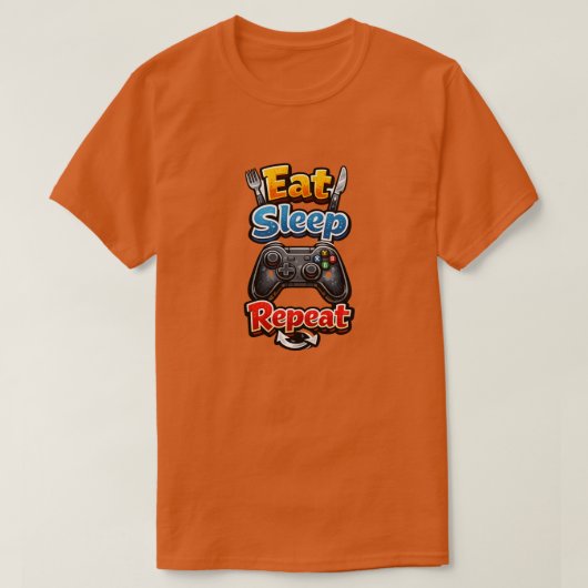 Wiederholen T-Shirt (Design vorne)
