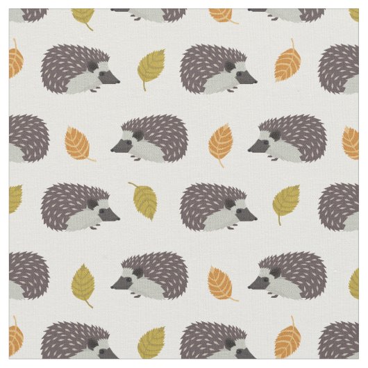 Wiederholmuster für Igel Stoff (Nahaufnahme)