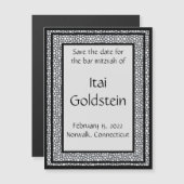 Wiederholte Fretwork Speichern des Datumsbereichs Magnetkarte (Vorne/Hinten)