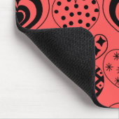 Wiederholte Herzen Mousepad (Ecke)