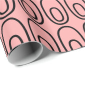 Wiederholte Lachsbehandlungen Geschenkpapier (Rolleneckpunkt)