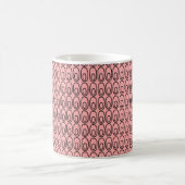 Wiederholte Lachsbehandlungen Kaffeetasse (Mittel)