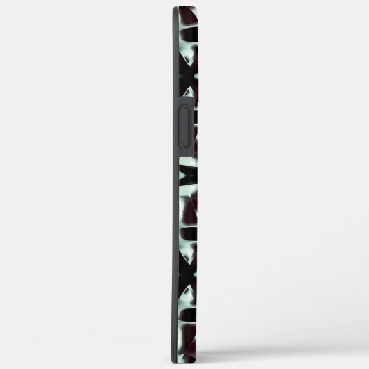 Wiederholte opake Rot- und Gradientenkurven Case-Mate iPhone Hülle (Rückseite / Rechts)