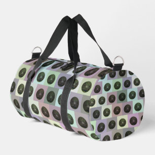 Wiederholte Rasenschalen Pop Art Muster, Duffle Bag