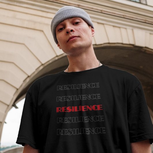 Wiederholte Wortwahl des T - Shirt