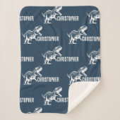 Wiederholter Name T-Rex Signature Mitternacht Dsch Sherpadecke (Vorderseite)