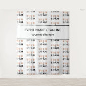 Wiederholter weißer Hintergrund für benutzerdefini Wandteppich (Vorderseite)