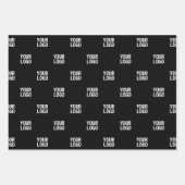 Wiederholtes Bild-, Design- oder Firmenlogo Geschenkpapier Set (Vorderseite 2)