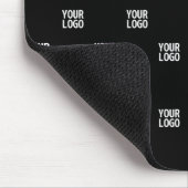 Wiederholtes Bild-, Design- oder Firmenlogo Mousepad (Ecke)