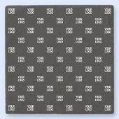 Wiederholtes Bild-, Design- oder Firmenlogo Steinuntersetzer