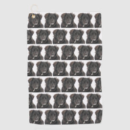 Wiederholtes Foto-Muster Golfhandtuch