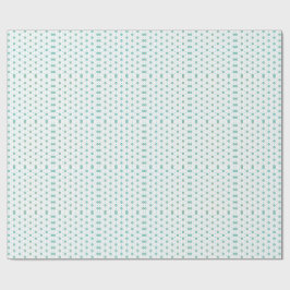 wiederholtes geometrisches Blumenmusterdesign  Geschenkpapier