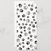 Wiederholtes Muster der Katze Ankündigung (Vorne/Hinten)