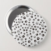 Wiederholtes Muster der Katze Button (Vorne & Hinten)
