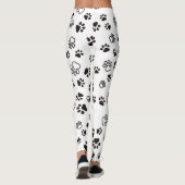 Wiederholtes Muster der Katze Leggings (Rückseite)