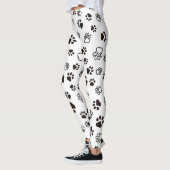Wiederholtes Muster der Katze Leggings (Links)