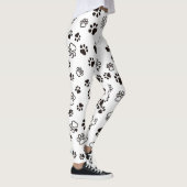 Wiederholtes Muster der Katze Leggings (Rechts)