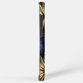 Wiederholtes Muster für Feuerwerke und Herz Samsung Galaxy Hülle (Rechte Seite)