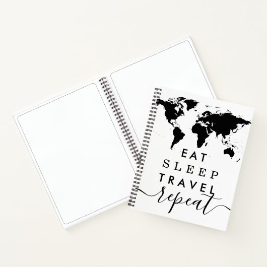 Wiederholtes Reisetaal für benutzerdefinierte Farb Notizblock (Innenseite)