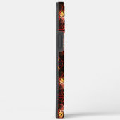 Wiederholtes rotes Dreieck, das seltsame Formen er Case-Mate iPhone Hülle (Rückseite / Rechts)