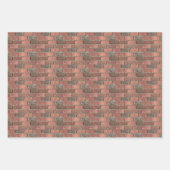 Wiederholtes Ziegelmuster Geschenkpapier Set (Vorderseite 2)