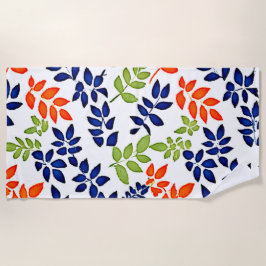 Wiederholung der Chromatie Strandtuch