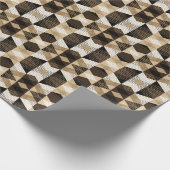 Wiederholung der Geometrie: Texturierte Hintergrun Geschenkpapier (Ecke)