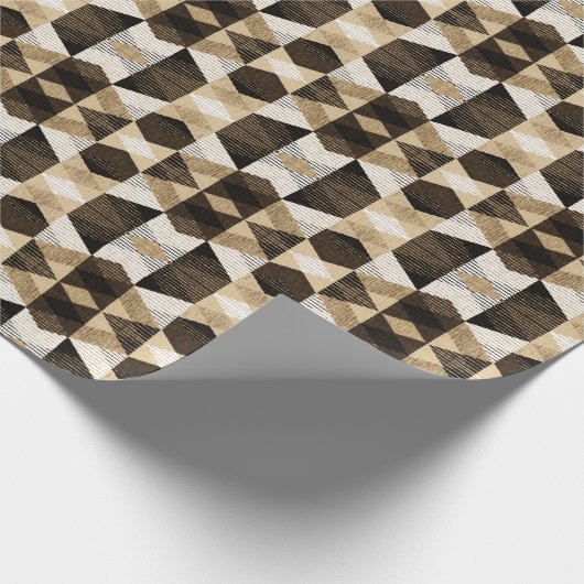 Wiederholung der Geometrie: Texturierte Hintergrun Geschenkpapier (Ecke)