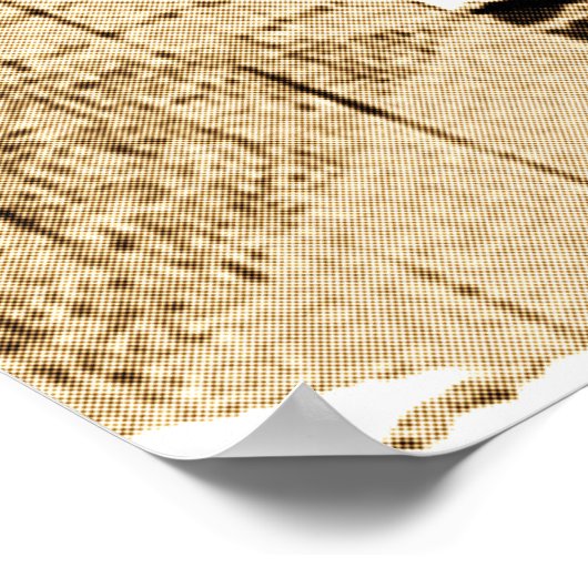 Wiederholung der Geometrie: Texturierte Hintergrun Poster (Ecke)