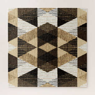 Wiederholung der Geometrie: Texturierte Hintergrun Puzzle