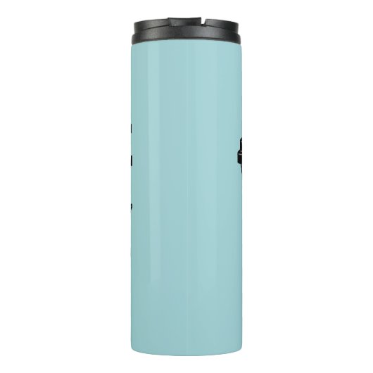 Wiederholung der Kaffeetrainings - Spaß Lehrer Leb Thermosbecher (Rückseite)