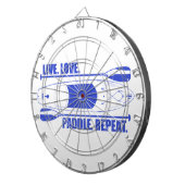 Wiederholung der Live-Liebe Dartscheibe (Vorderseite rechts)