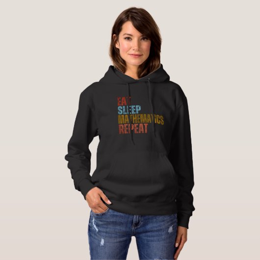WIEDERHOLUNG DER MATHEMATIK HOODIE (Vorne ganz)