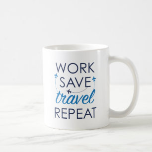 Wiederholung der Rett-Reise Kaffeetasse