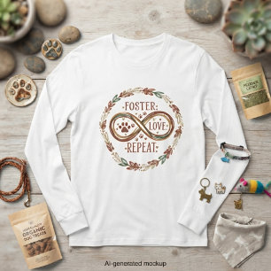 Wiederholung der rustikalen Foster-Liebe T-Shirt