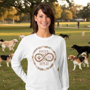 Wiederholung der rustikalen Foster-Liebe T-Shirt