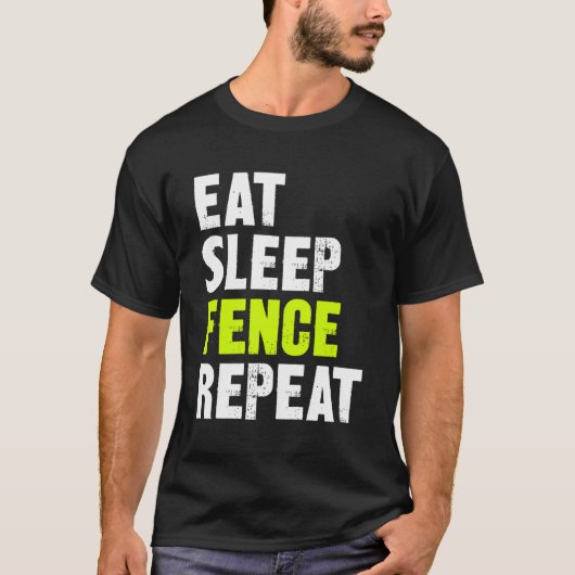 Wiederholung der Schlaf-Schlaf T-Shirt (Vorderseite)