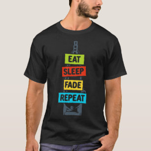 Wiederholung der Schlafanzüge T-Shirt