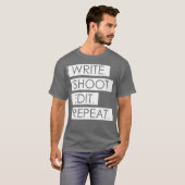 Wiederholung der Shoot Edit schreiben - DSLR für d T-Shirt (Vorne ganz)